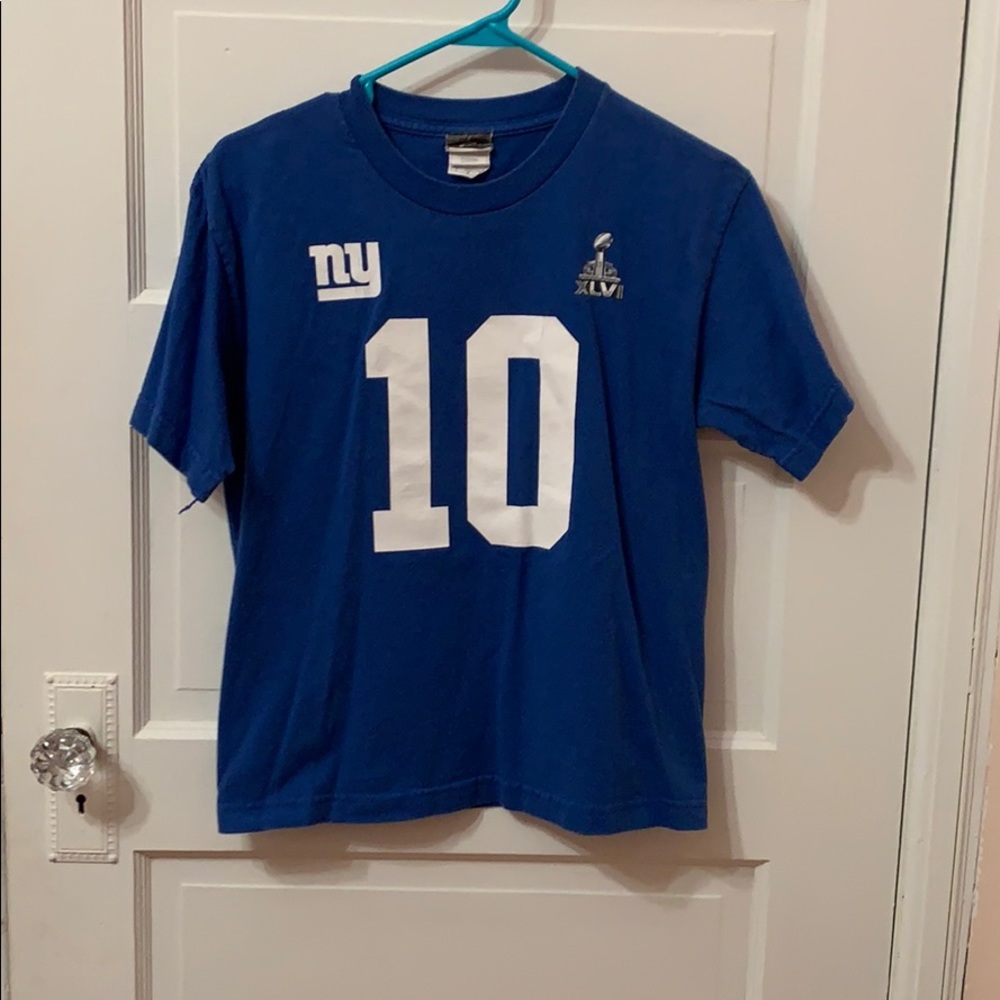 Eli Manning Youth Jersey Shirt Size L (Bin L)
